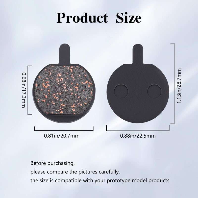 Road Passion Bicycle Disc Brake Pad for Hayes Sole Mechanical CX Pro Expert Comp GX-C GX-2 MX-1 2 3 4 5 MX2-XC - Image 2